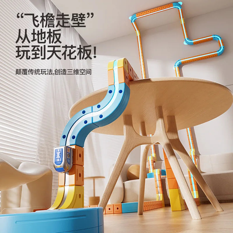 diecast car gravity track set
